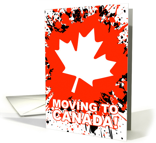 moving to canada! card (1119834)