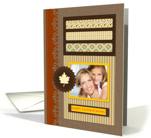 happy thanksgiving : autumn colors card (1127886)