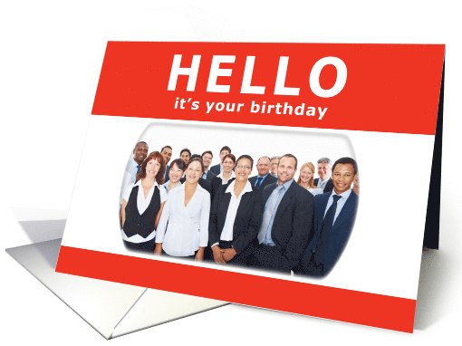 happy birthday from all of us in the office card (1129182)