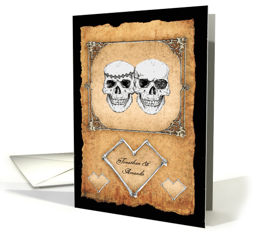 pirate wedding invitations card (1131844)