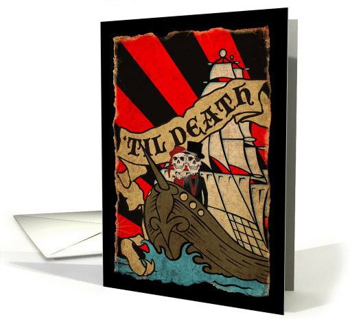 pirate wedding invitations card (1132404)