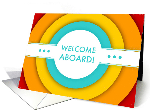 welcome aboard! card (1133242)