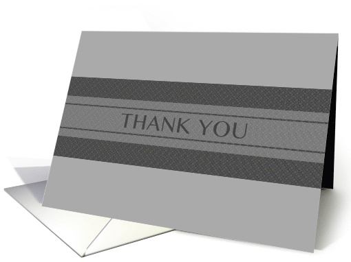 thank you (blank inside) card (1135370)