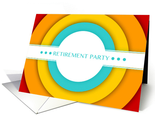 retirement party invitation card (1135456)