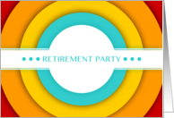 retirement party invitation card