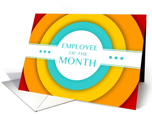 employee of the month! card (1135478)