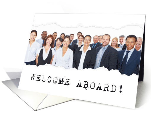 welcome aboard! card (1135510)