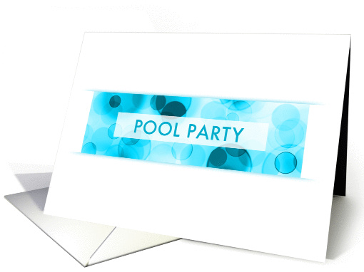 pool party invitations card (1136242)