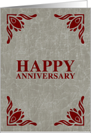 happy anniversary employee card