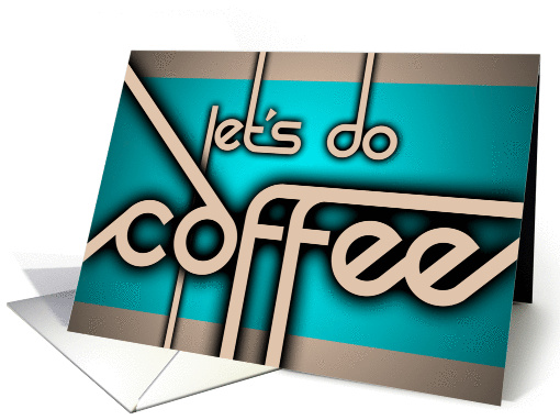let's do coffee! invitation card (1152520)