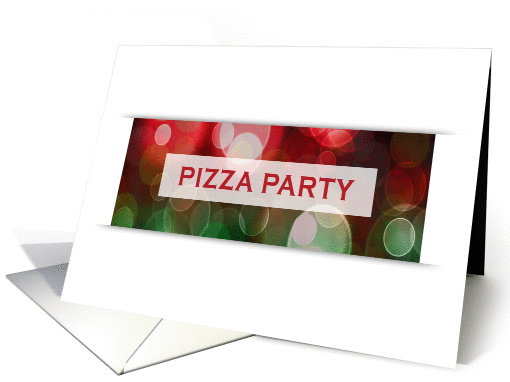 PIZZA PARTY card (1180250)