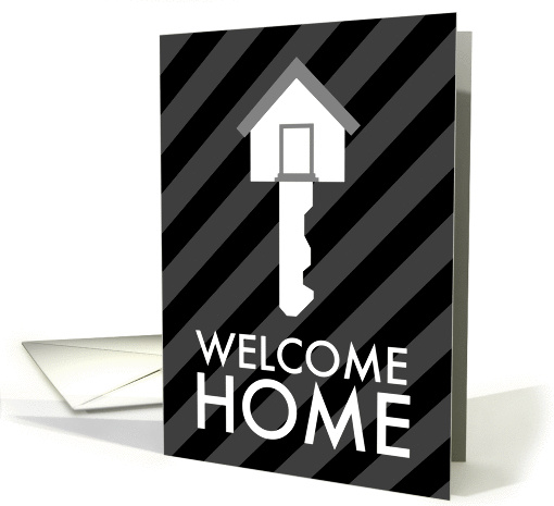 WELCOME HOME indie home key (blank inside) card (1199430)