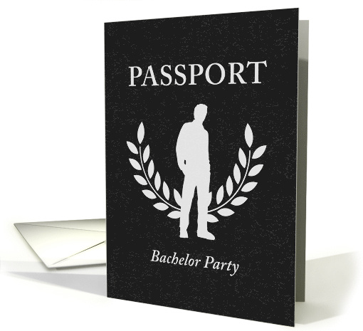 Bachelor Party Passport Invitation card (1214056)