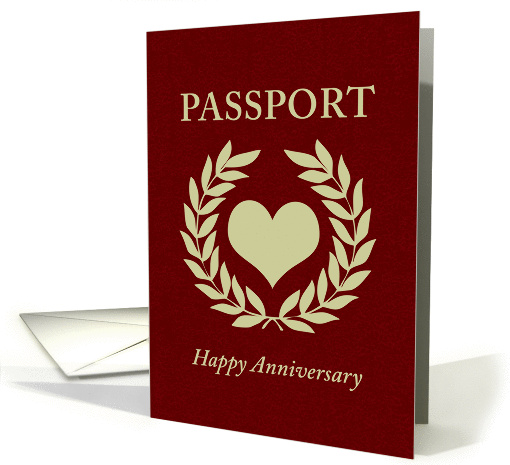 happy anniversary passport card (1216222)