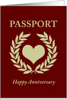 happy anniversary passport card