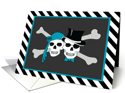 pirate anniversary invitation card (1224906)