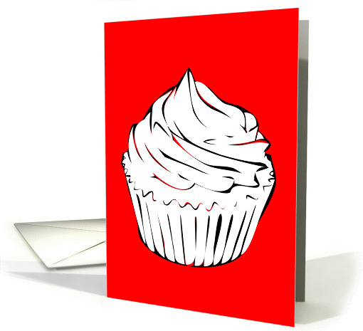 birthday cupcake card (1245164)