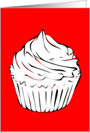 birthday cupcake card