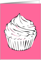 sweet sixteen birthday cupcake card