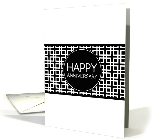 happy anniversary (blank inside) card (1247920)