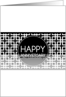 happy anniversary (blank inside) card