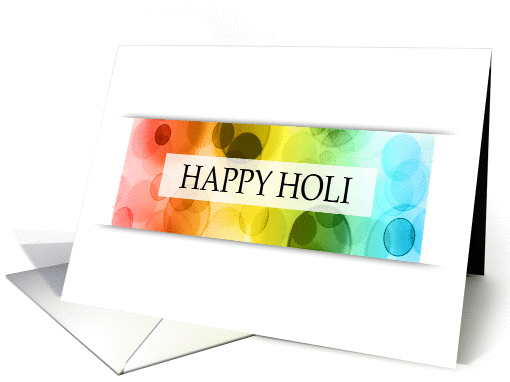 happy holi bokeh card (1248522)