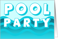 Pool Party Invites