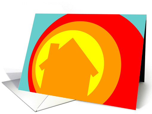 Retro Welcome Home card (1297446)