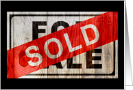 Thank You For Selling Our House card