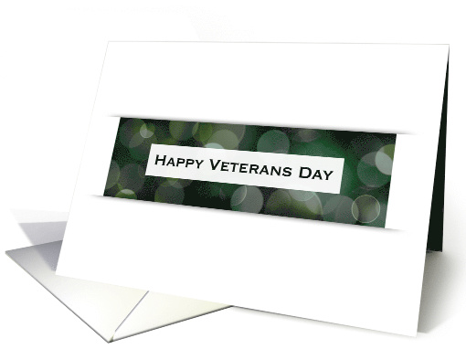 Happy Veterans Day card (1405882)