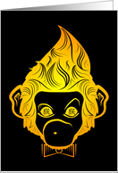 Happy Chinese New Year of the Monkey card