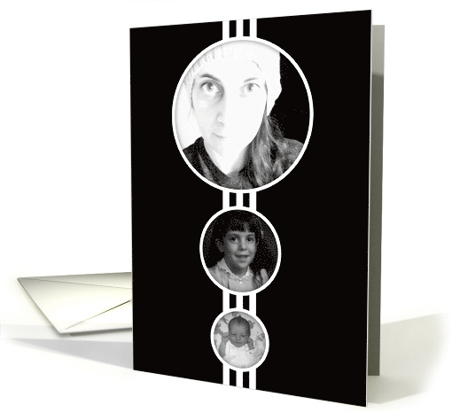 Elipses Memorial Funeral Invitations card (1416504)