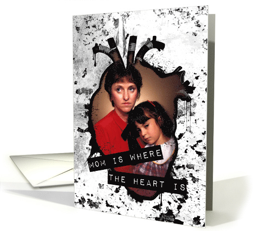 mom is where the heart is, Happy Mother's Day photo card (1416778)