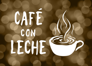 cafe con leche invitaciones