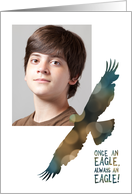 eagle scout invitation photo card