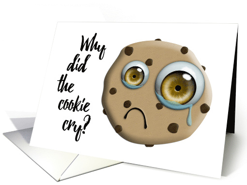Dad Cookie Joke Happy Birthday Dad card (1526812)