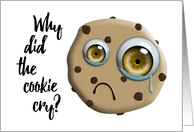 Dad Cookie Joke Happy Birthday Dad card