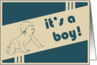 it’s a boy! card