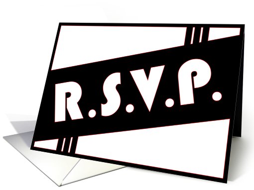 R.S.V.P. card (235968)
