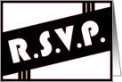 R.S.V.P. card