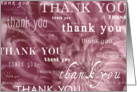 thank you! card