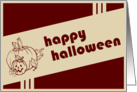 happy halloween card