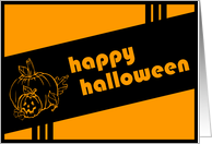 happy halloween card