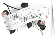 may wedding card