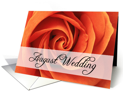 august wedding card (267400)