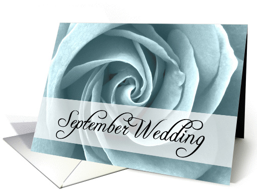 september wedding card (267404)
