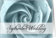 september wedding card