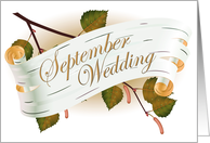 september wedding