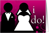 i do! card