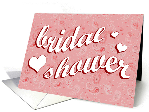 bridal shower card (267450)